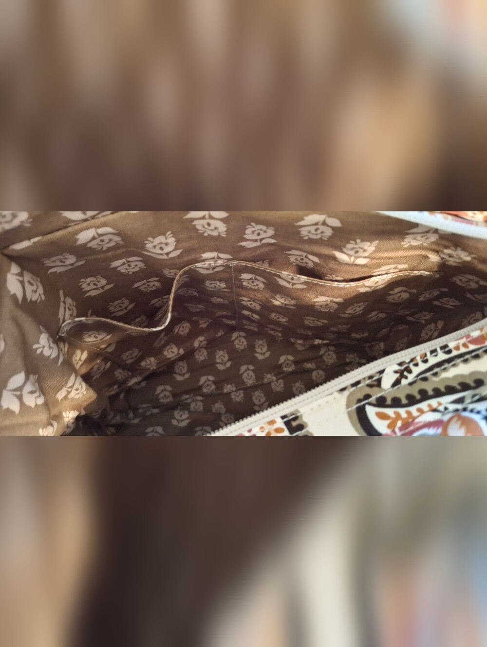 Vera Bradley Quilted Blooming Paisley Tote NWT - Picture 6 of 10